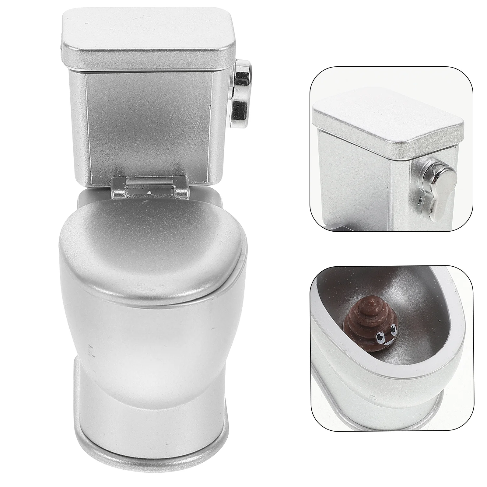 Funny Toilet Decor Dollhouse Model Decoration Toy Room Mini Abs Miniature Books