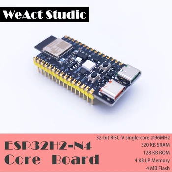 Weact บอร์ดพัฒนา ESP32H2-N4รองรับ ESP32-H2-DevKitM-1 Bluetooth5แบบเกลียวและแบบซิกผึ้งและบลูทูธตาข่ายทดแทน