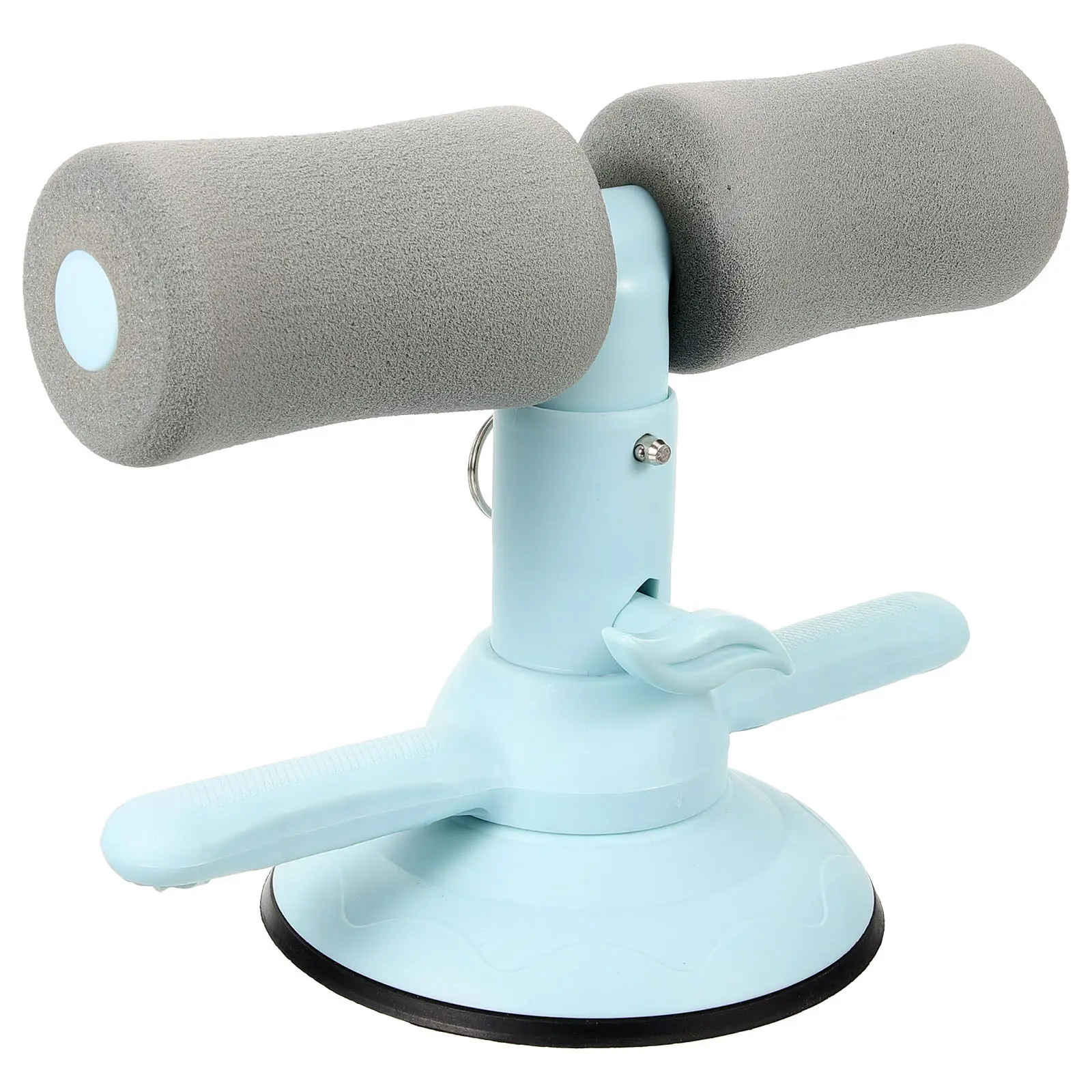 

Compact Lightweight Adjustable Sit-Up Assist Device for Home Fitness Portable Ab Training Bar with Suction Cup Base Space-Saving