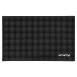 BarberTop Anti-slip Tray Hairdressing Antiskid Silicone Mat Heat Resistant NonSlip Pad Salon Table Mat Barber Storage Tools