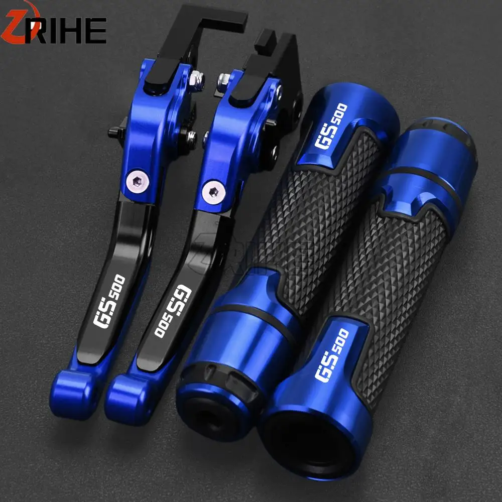 Handbrake Brake Clutch Levers Handlebar Hand Grips Motorcycle FOR SUZUKI GS500 1989-2008 2007 2006 2005 2004 2003 2002 01 GS 500