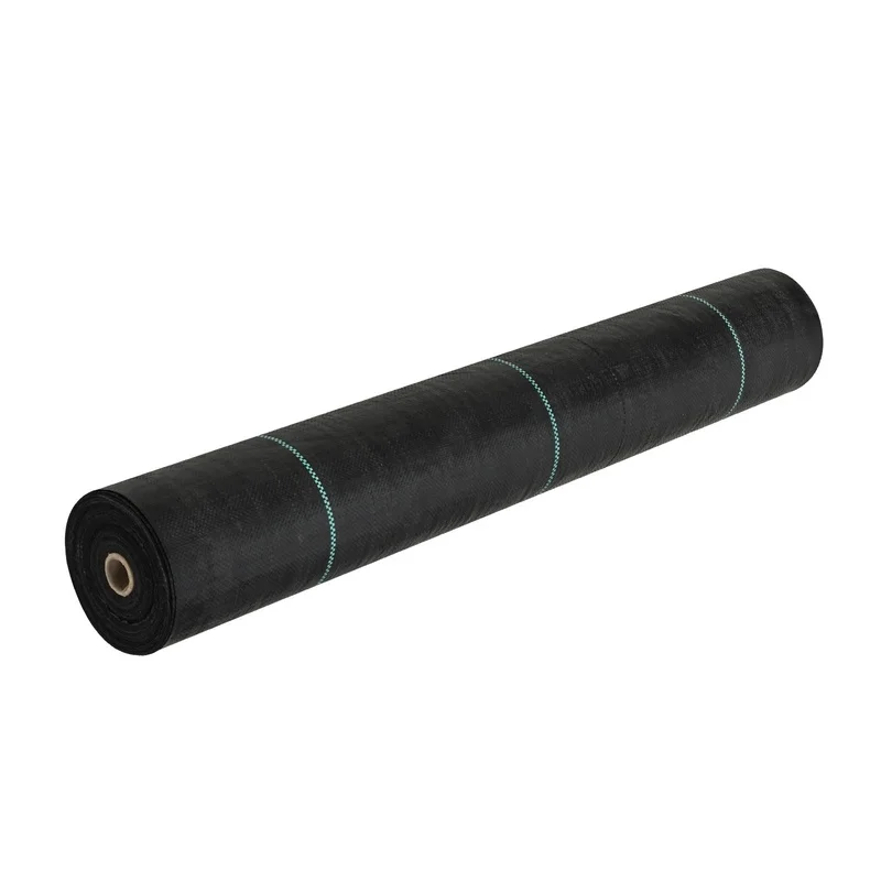 

Heavy Duty Black Weed Barrier Fabric 6x100FT for Landscaping, Driveway & Ground Cover – Woven PP Geotextile Weed Control Mat