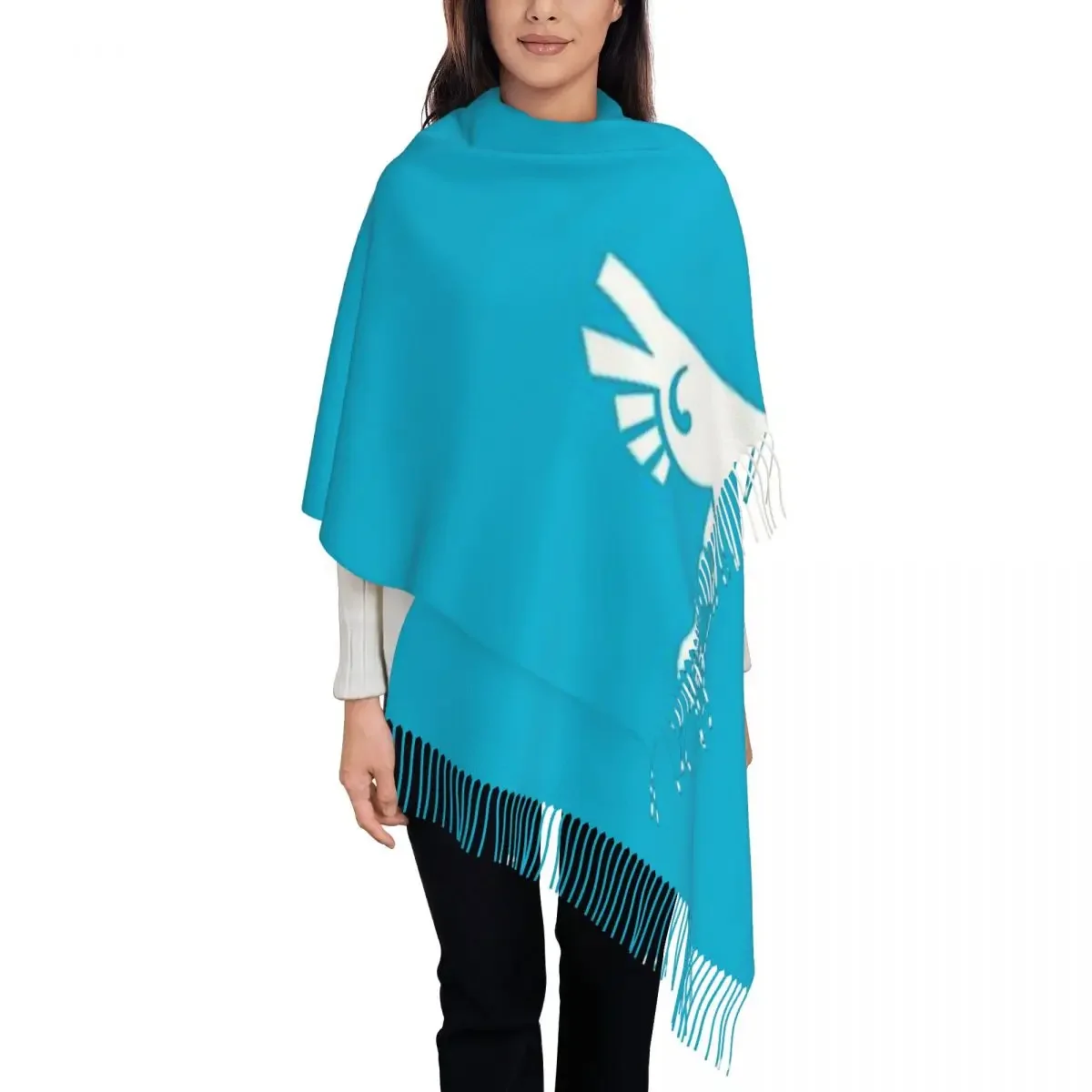 Revali Scarf New Fashion Cashmere like Scarf Tassel Warm Mens and Womens All Match Shawl Scarf