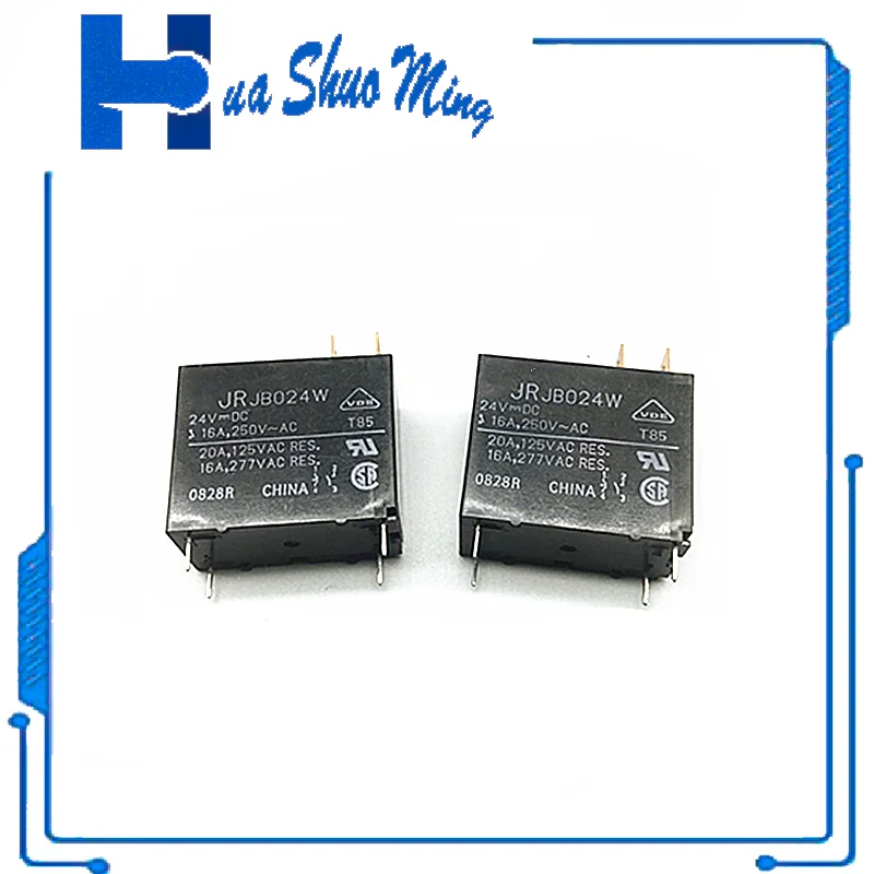 10PCS/LOT   F.T JR  JB024W  24V  JRJB024W  JB024W-24VDCV 16A 25VAC 20A 125VAC PIN4