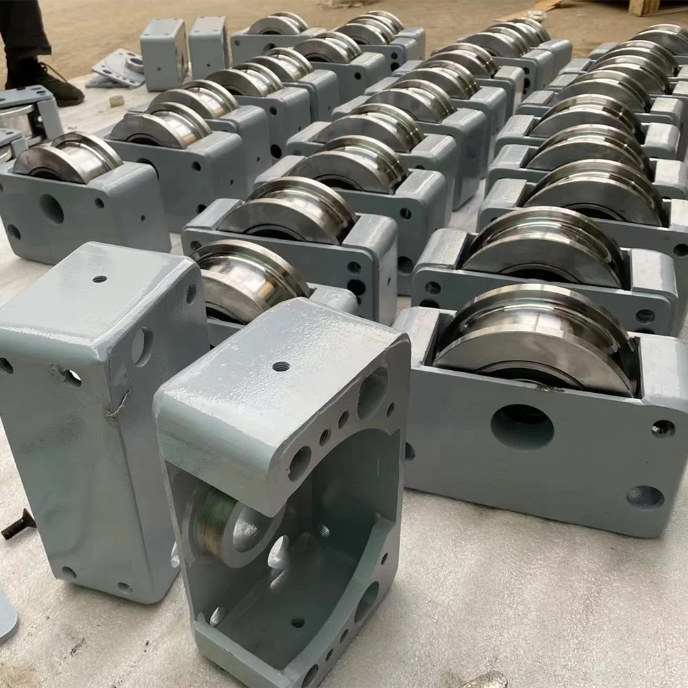 KCICRANES Crane Translation Wheel Block Motorized Crane End-Carriage