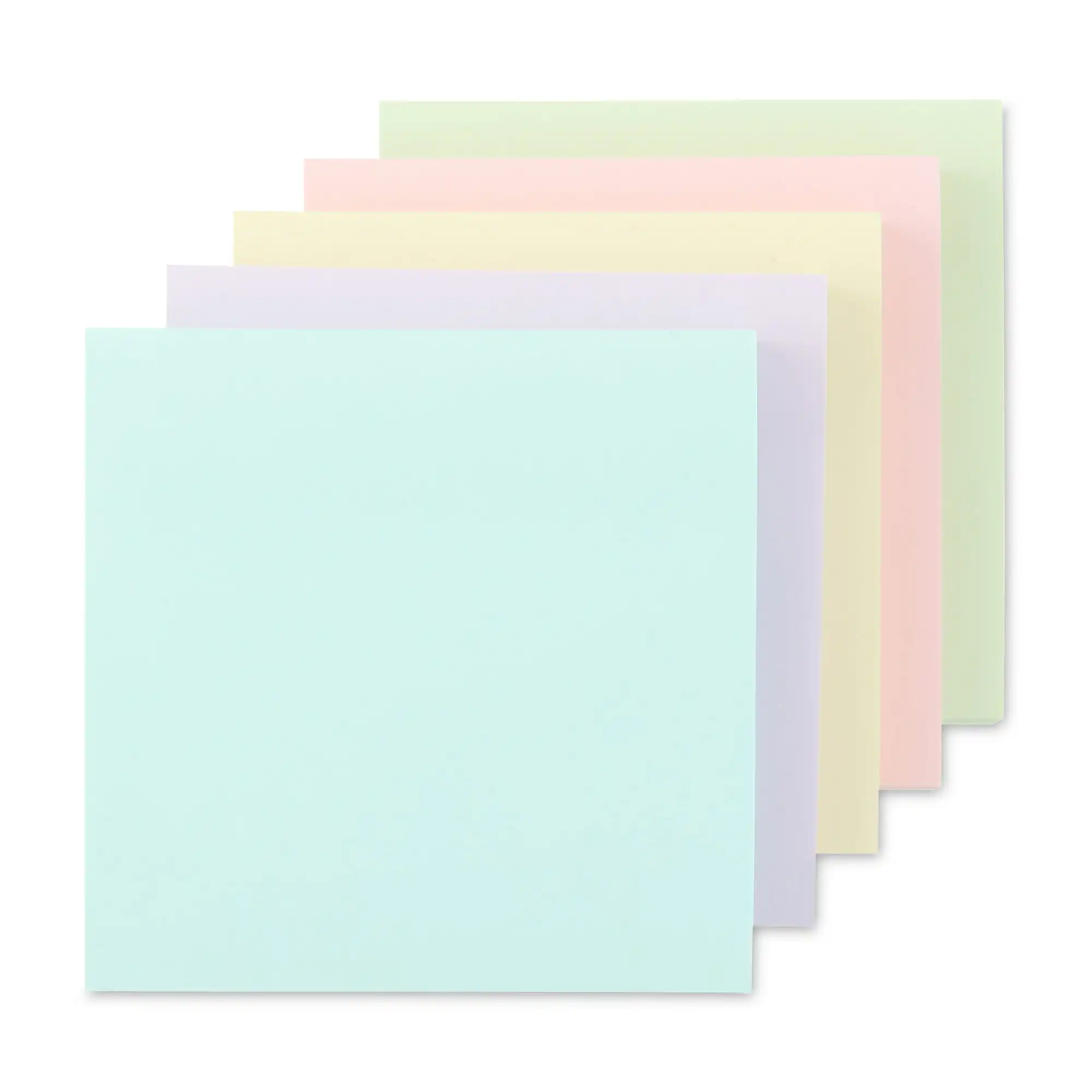 Pen+Gear Paper Sticky Notes, Pastel, 3" x 3", 1200 Sheets