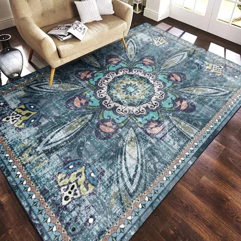 

Vintage Persian Style Living Room Carpet Floor Mat