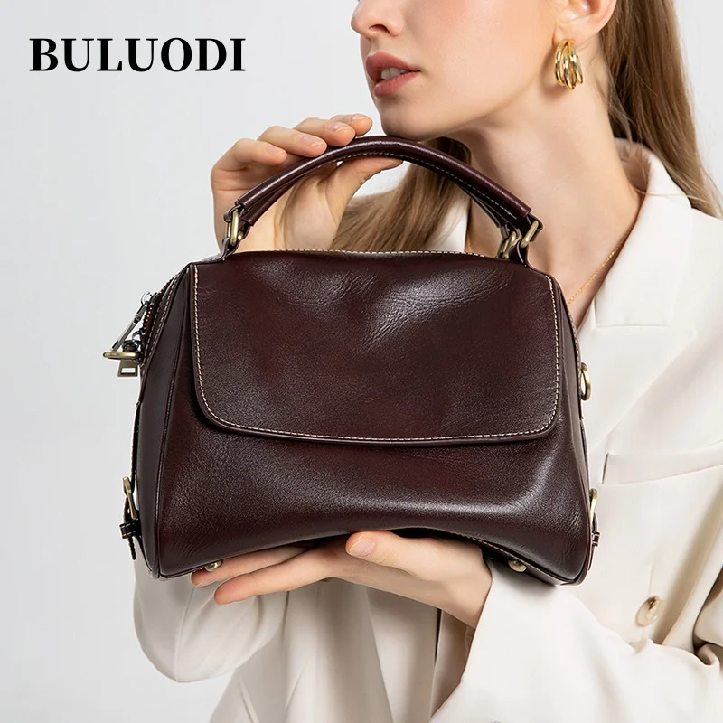 

Ladies genuine leather shoulder bag fashionable crossbody bags ladies luxury designer bag large capacity storage daily leisure