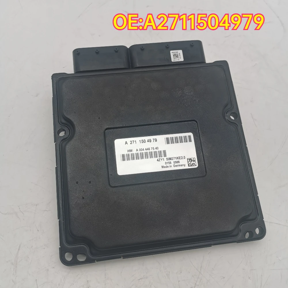 Original High quality New For A2711504979 W204 C200 Engine Computer Ecu W204 Ecu For Mercedes Benz
