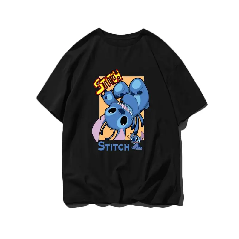 Disney Park Topolino Paperino e Tigress T-shirt sportiva carina in puro cotone, grande maglietta traspirante a maniche corte