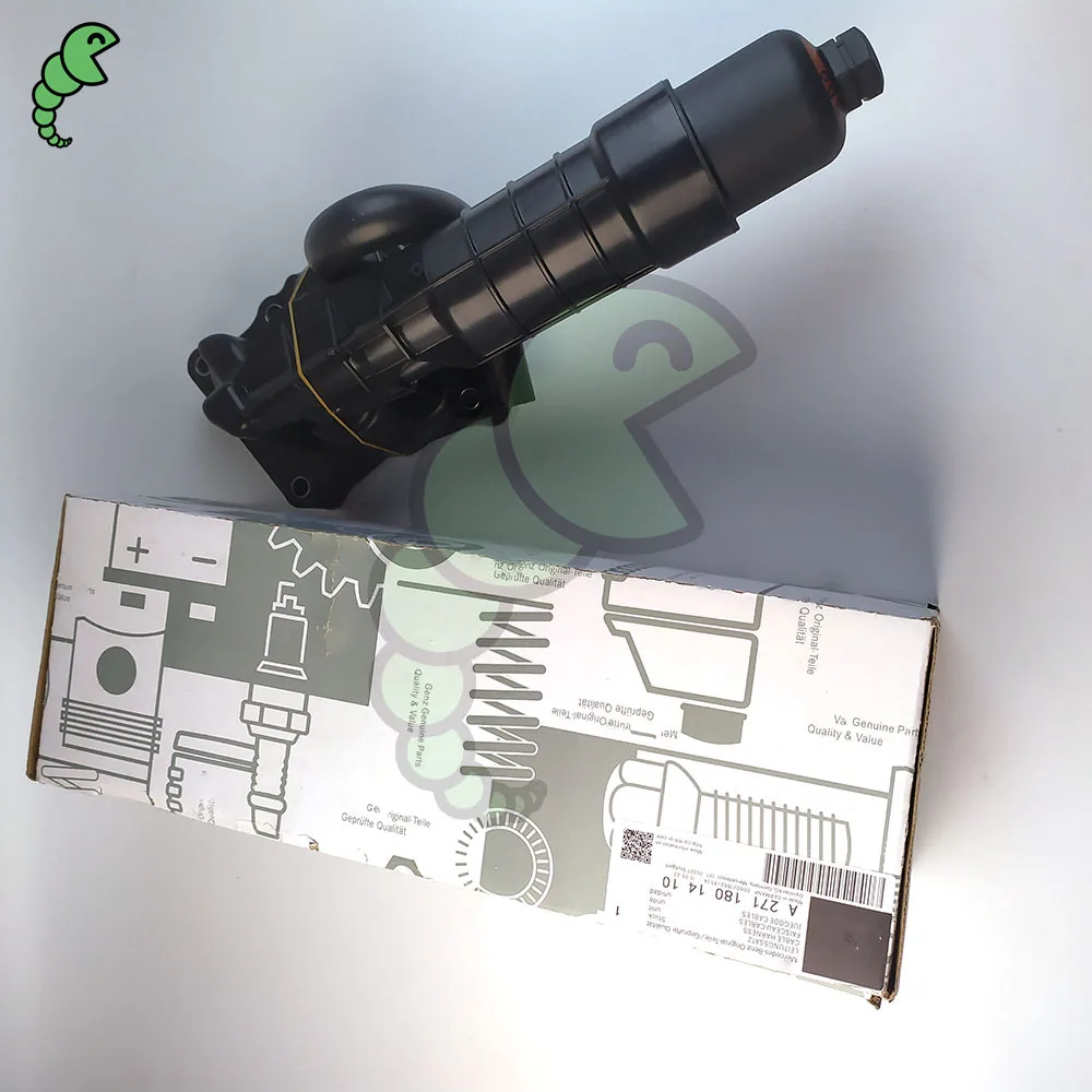 A2711801410 A2711801010 Engine Oil Filter Housing for Mercedes-Ben W204 C250 R172 SLK250 M271 1.8L 12-15 2711801410 2711801010