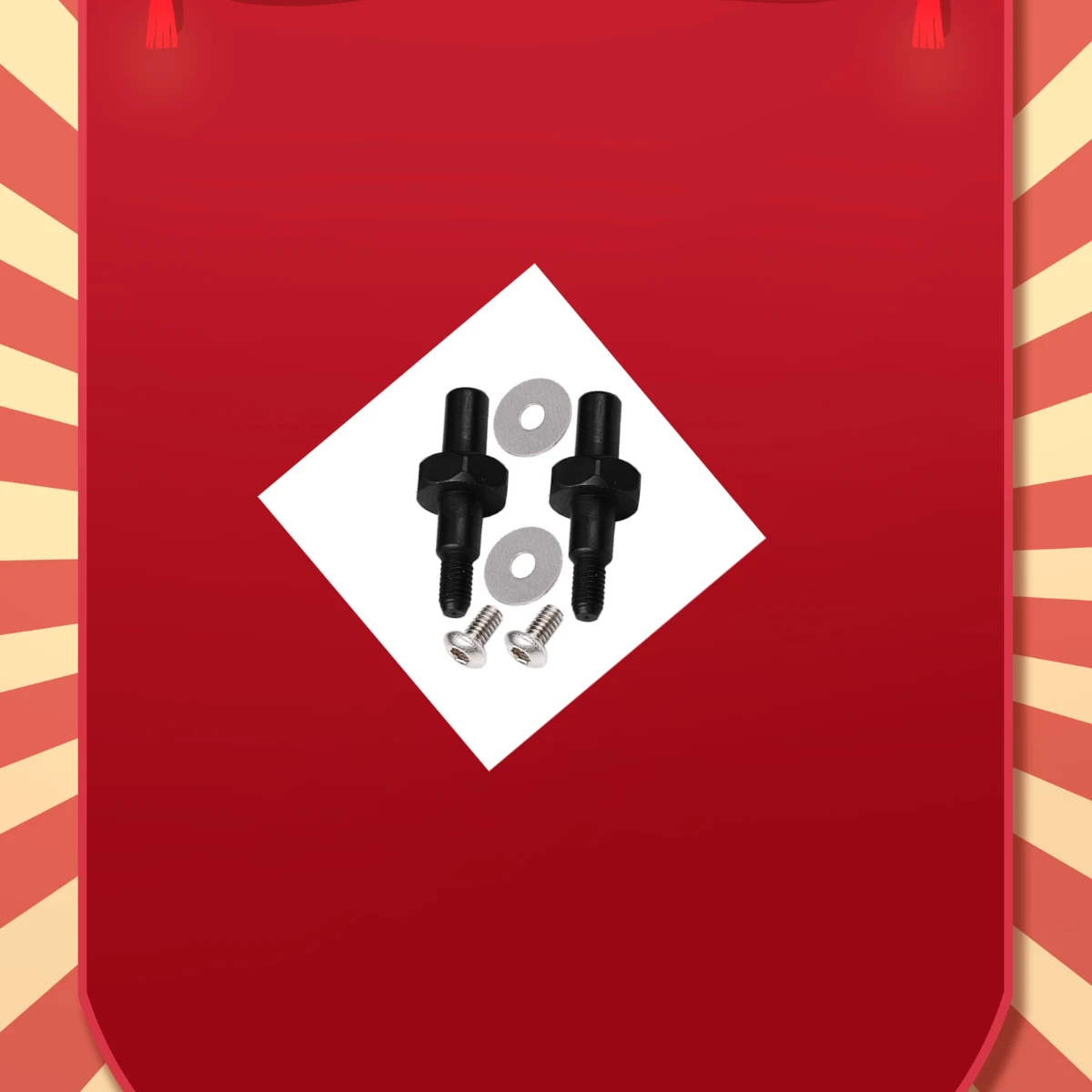 

GPM #45 Harden Steel Front Wheel Axle For LOSI 1/18 Mini-T 2.0 LOS01015 1/16 Mini-B LOS01016