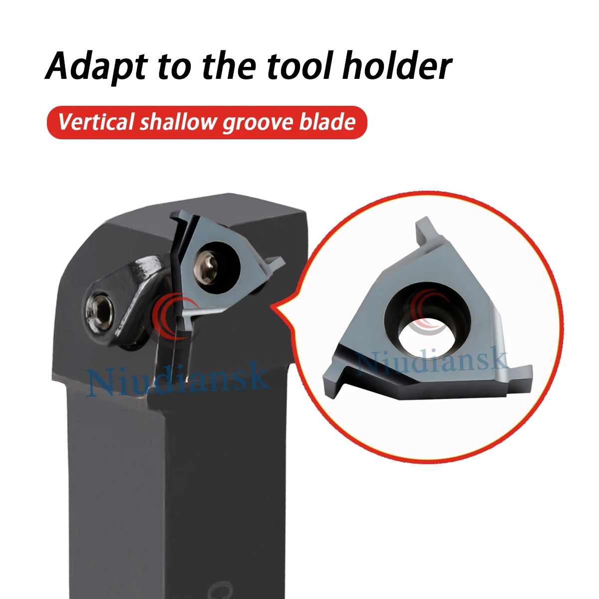 16IR EL 0.7 0.8 0.9 1.0 1.2 1.3 1.4 1.5 1.6 1.7 1.8 1.9 2.5 3.0 CNC Lathe Flat Mounted Shallow Groove Blades Universal material
