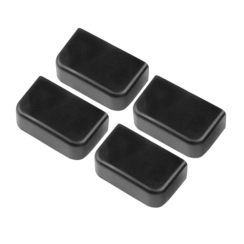 4 Piece Car Seat Rail Cover Rear Seat Slide Rail Plug Slide Protection Rail Cover Cap For Tesla Model Y/3 2021 2022