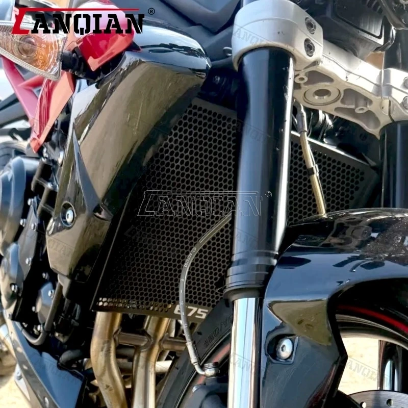 

For Street Triple 675 R 2008 -2010 2011 2012 2013 2014 2015 2016 Street Triple675 R 675R Motorcycle Radiator Guard Grille Cover