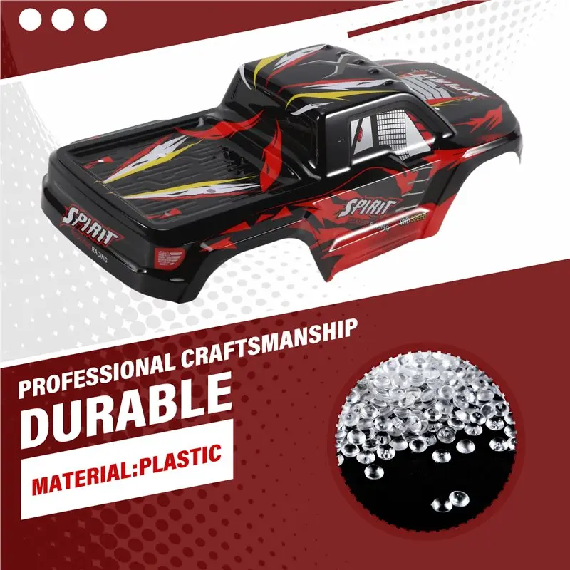 B78B-Car Body Shell Car Cover For XLF X04 X-04 1/10 RC Car Brushless Monster Truck Spare Parts Accessories view 4