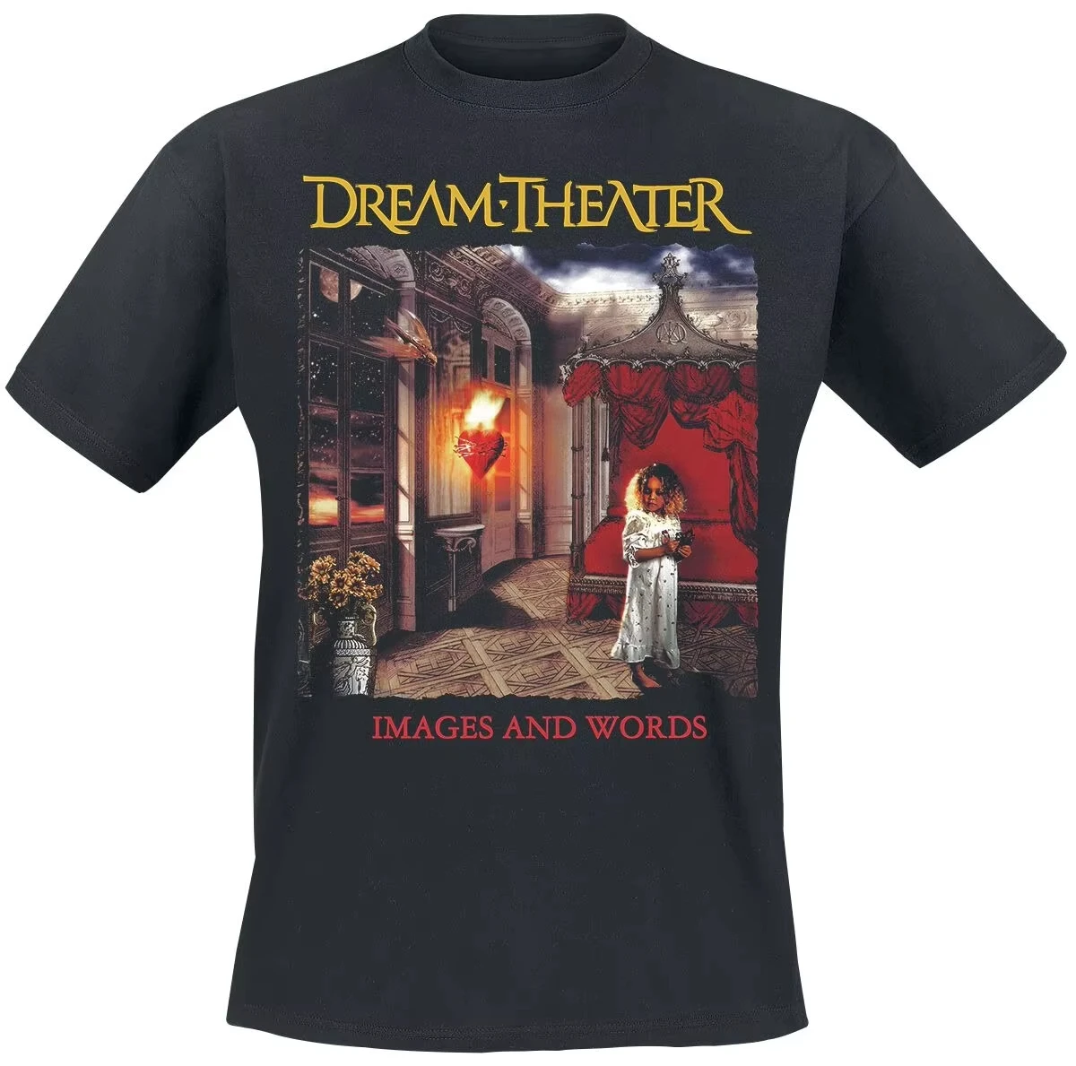 Camiseta de algodón con estampado gráfico de la banda Art Dream Theater Metropolis, ropa de calle de verano para hombres y mujeres, 2026