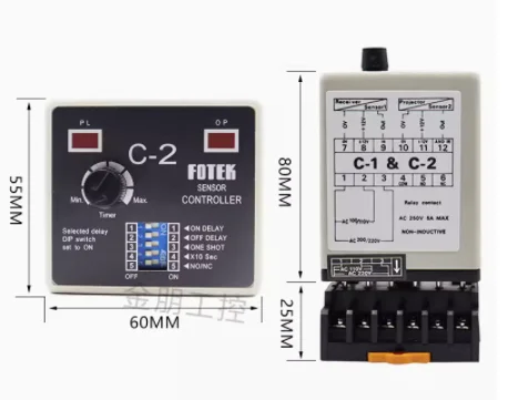 

C-2 FOTEK Sensor Controller 100% New & Original