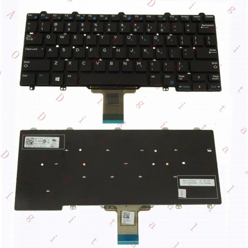 WW MJ8HY FOR DELL Latitude E5270 E7270 Laptop Keyboard without Backlit