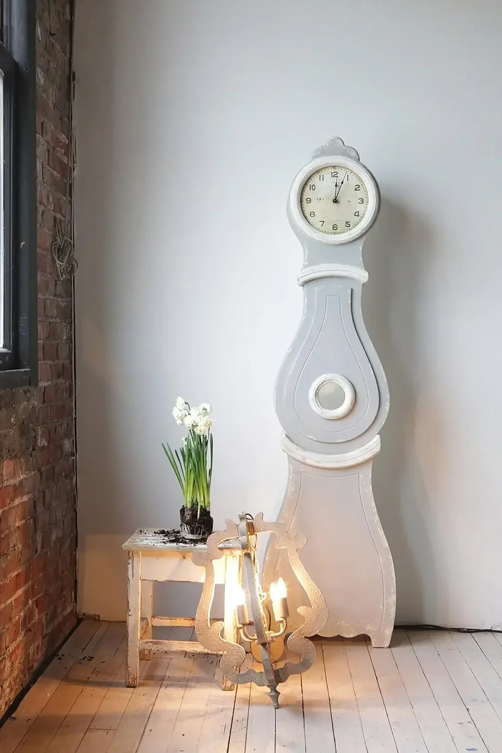 

Высочайшее качество, бесплатная доставка! Деревянные настенные часы в стиле дедушкиных часов, состаренные, серые