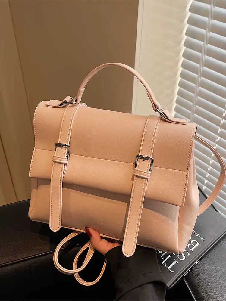 المرأة حقيبة السفر 2025 السيدات الجديدة حقائب الظهر الترفيهية تنوعا الركاب يده سعة كبيرة حقيبة مربعة #4