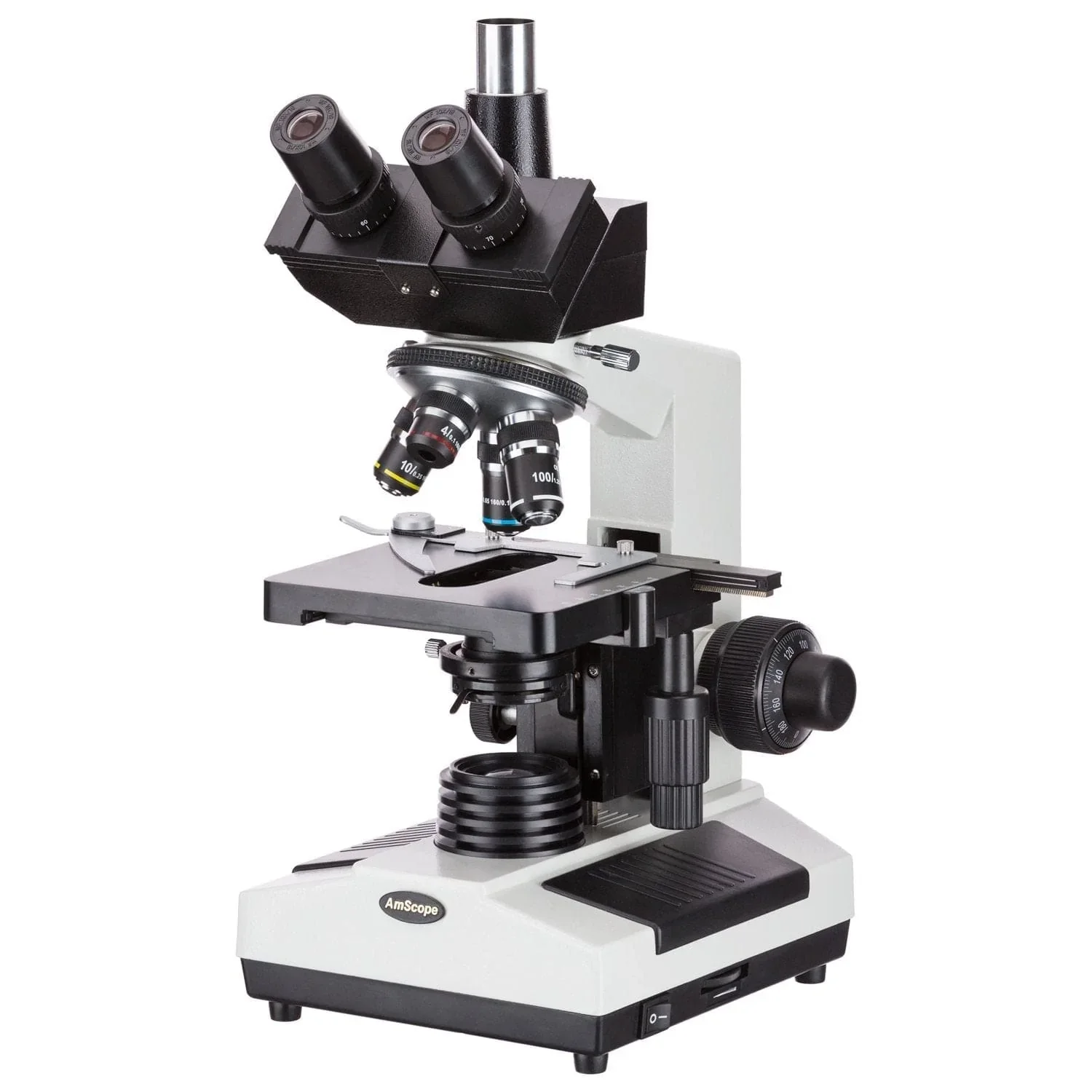 Doctor Veterinary Microscope--AmScope 40X-2000X Trinocular Halogen Compound Microscope w/ 1.3MP USB 2.0 C-mount Camera