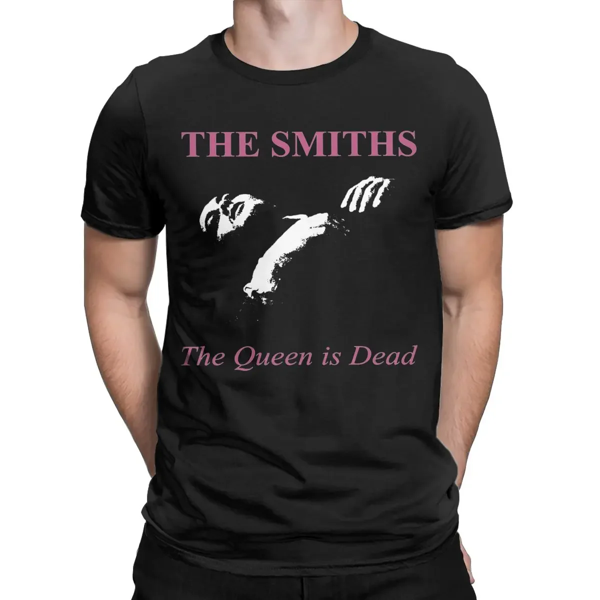 

Футболка Мужская/женская с надписью «The Smiths The Queen Is Dead»