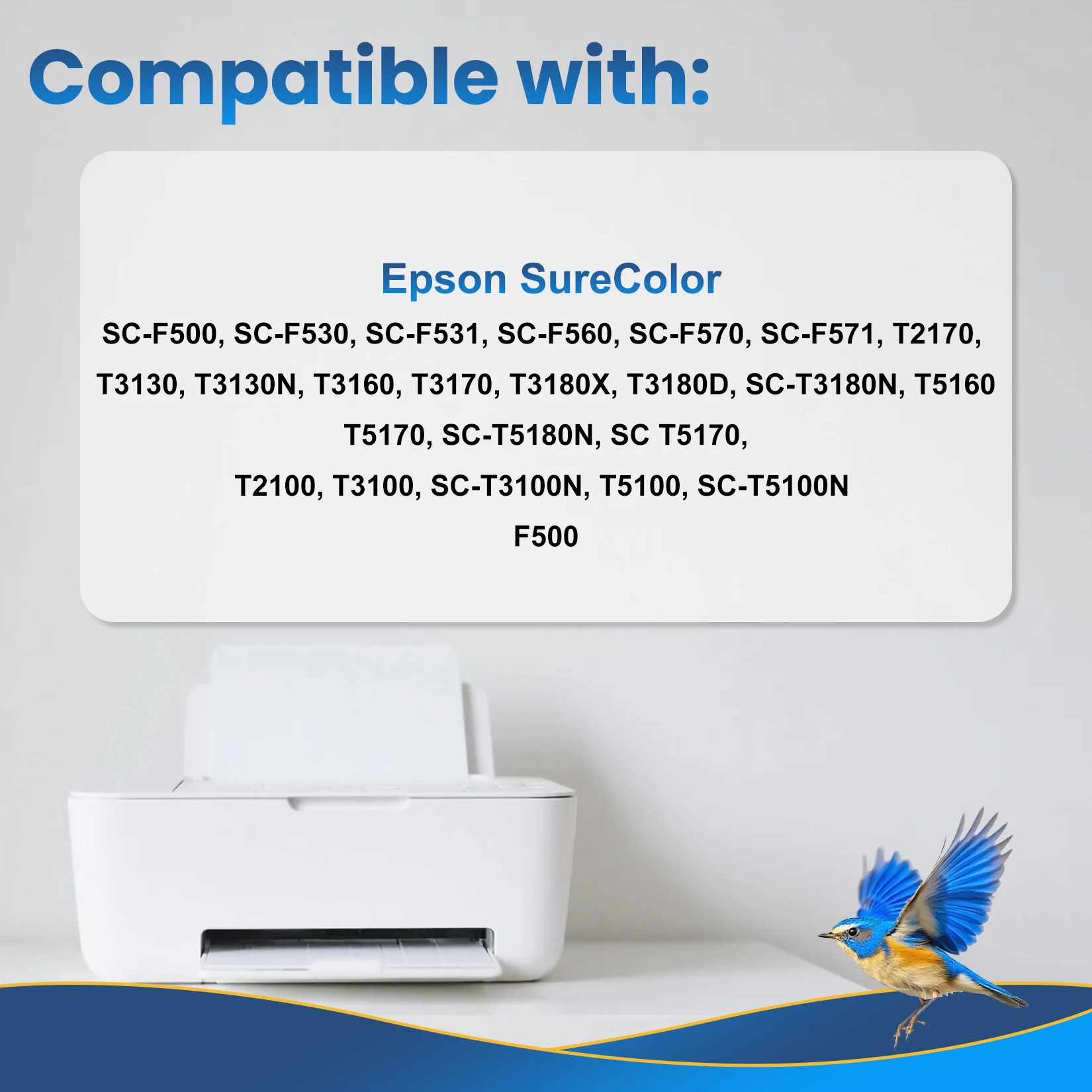 Jhaan S2100/SC13MB Kompatible Tintenwartungsbox Kompatibel mit SureColor SC-F500, SC-F530, SC-F531, SC-F560, SC-F570 – Detail 2