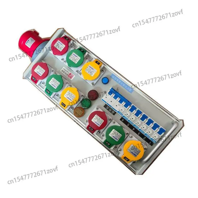

9-Way breakout box, power box, suitcase, stage performance, large screen lighting and audio, power box with master switch