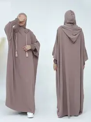 Ramazan Niqab Khimar müslüman uzun elbise Dubai türkiye Islam namaz elbise kadınlar için afrika elbiseler elbise Kaftan Robe Femme Musulmane