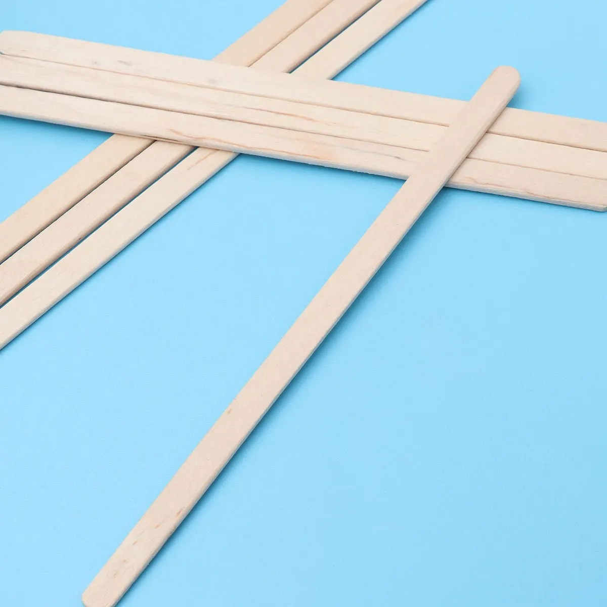 100 قطعة إزالة الشعر الصبح ملاعق خشبية دائمة آمنة المتاح صالون المنزل الشمع عصا مزيل الشعر الشمع مكشطة عديم الرائحة #5