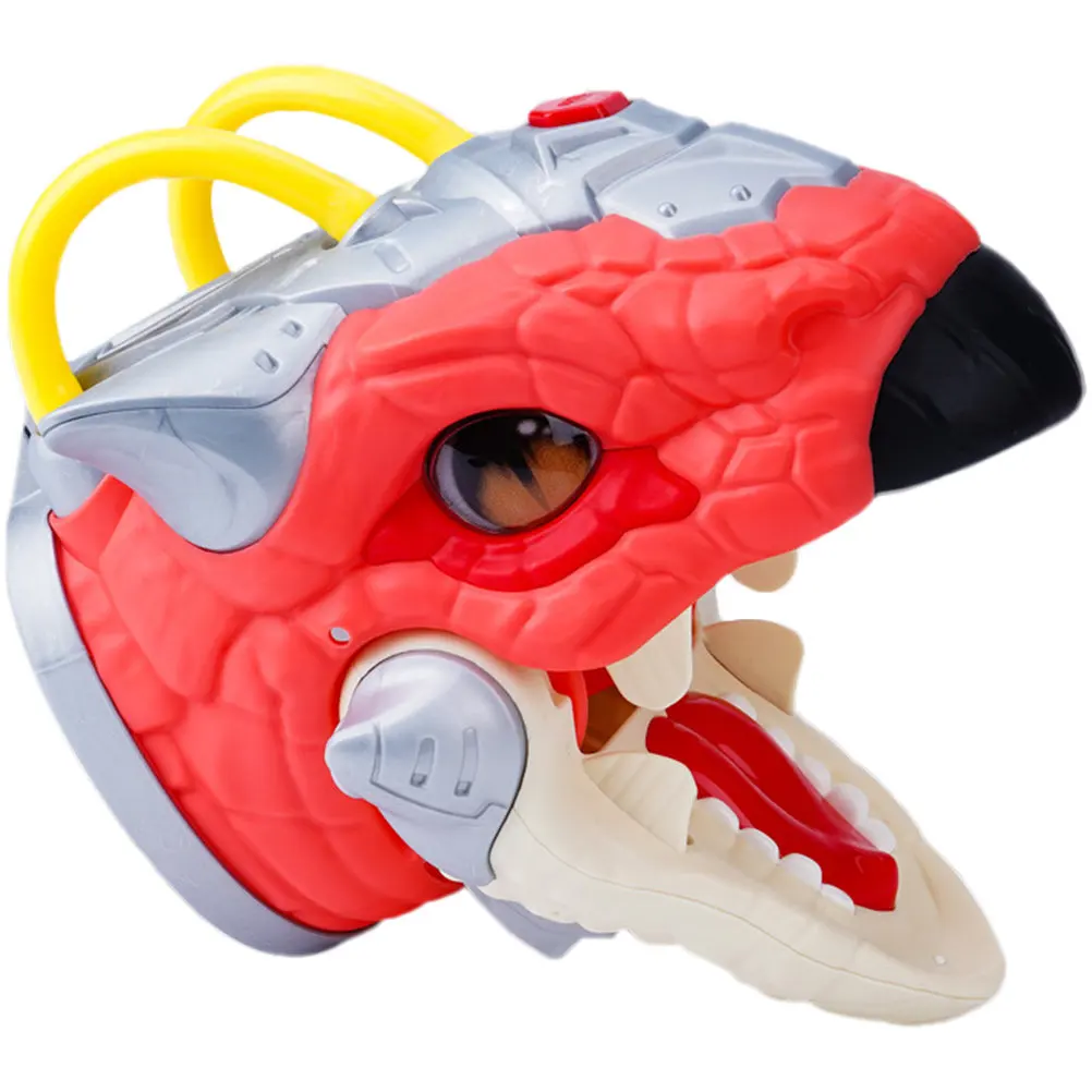Animated Realistic Dinosaur Hand Puppet for Kids Toddlers Educational Story Time Playtime Creative Party Supply Light Sound