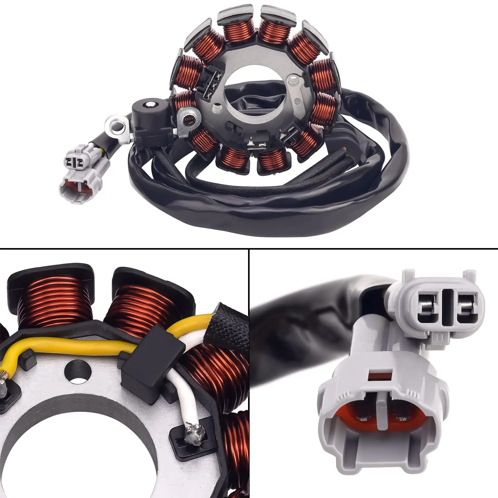 

Magneto Stator Coil 5UM-81410-09-00 5UM-81410-31-00 Fit For Yamaha WR250F WR 250F WR 250 F 2004-2019