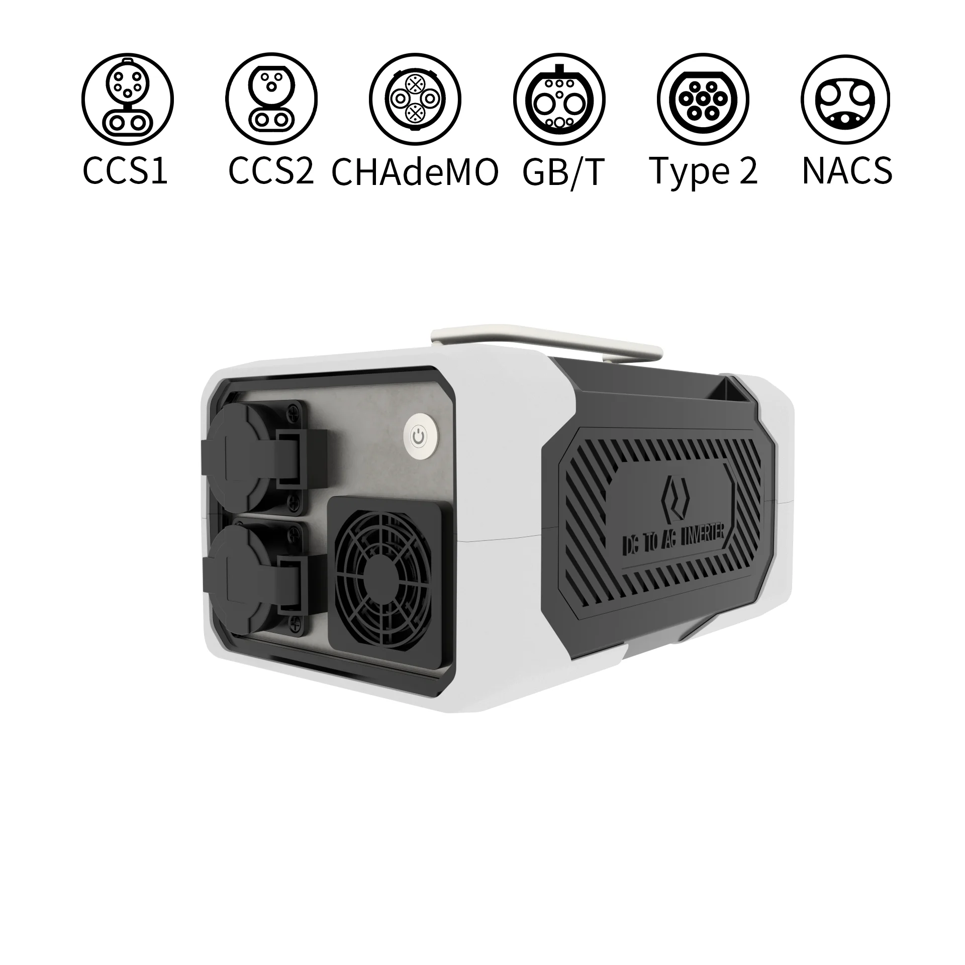 3500W Car Power Inverter with 120V/230V AC Outlet & 16A Socket portable  V2L