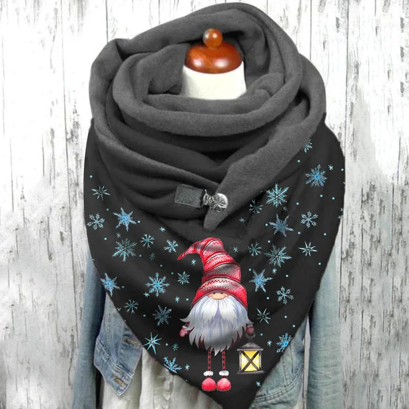 Cat Print 3D Printed Scarf and Shawl Warm for Women and Men