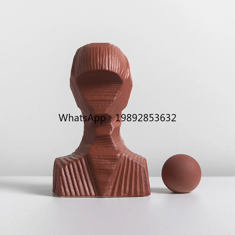 YFY سلسلة شخصيات مجردة فتاة تمثال ضوء فاخر إبداعي المنزل فندق نموذج غرفة المعيشة #2