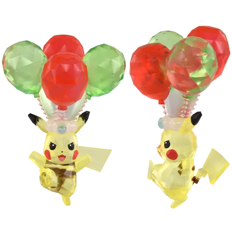 カマラの種-terastal pikachuチャーム収集可能なおもちゃ、収集可能なアニメ文字、非常に美しい外観、子供の贈り物
