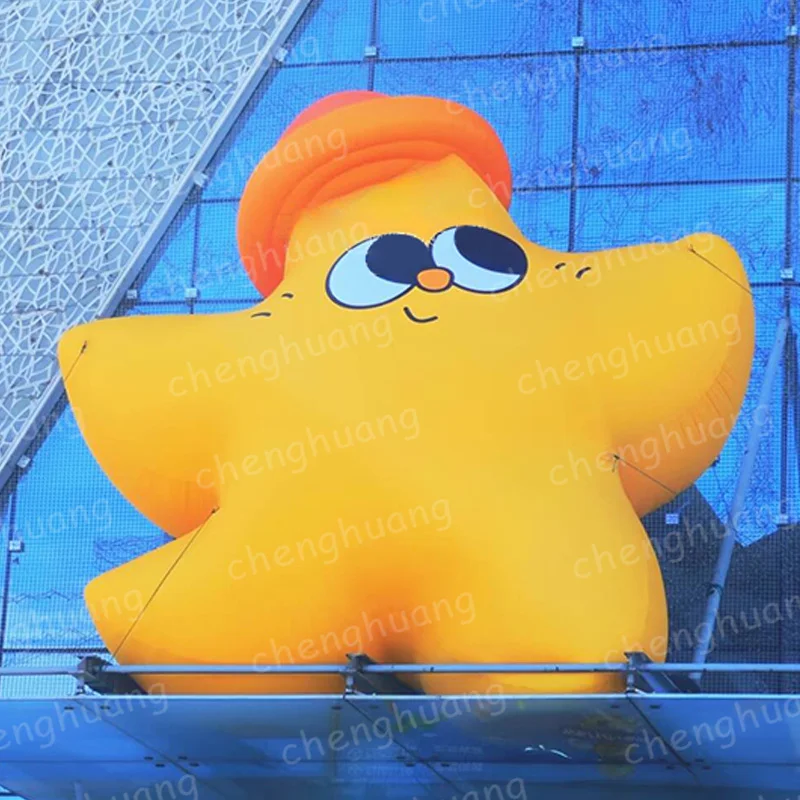 

Надувные звезды с колодчиками, реквизит для украшения квадратных торгового центра на открытом воздухе