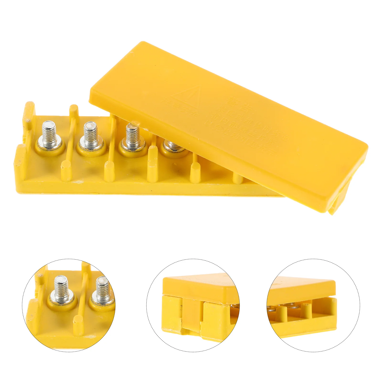 

5Pcs Electrical Bike Wire Connection Box 6 Pole Controller Wire Connector Plastic Case for Ebike Scooter Motor Protection