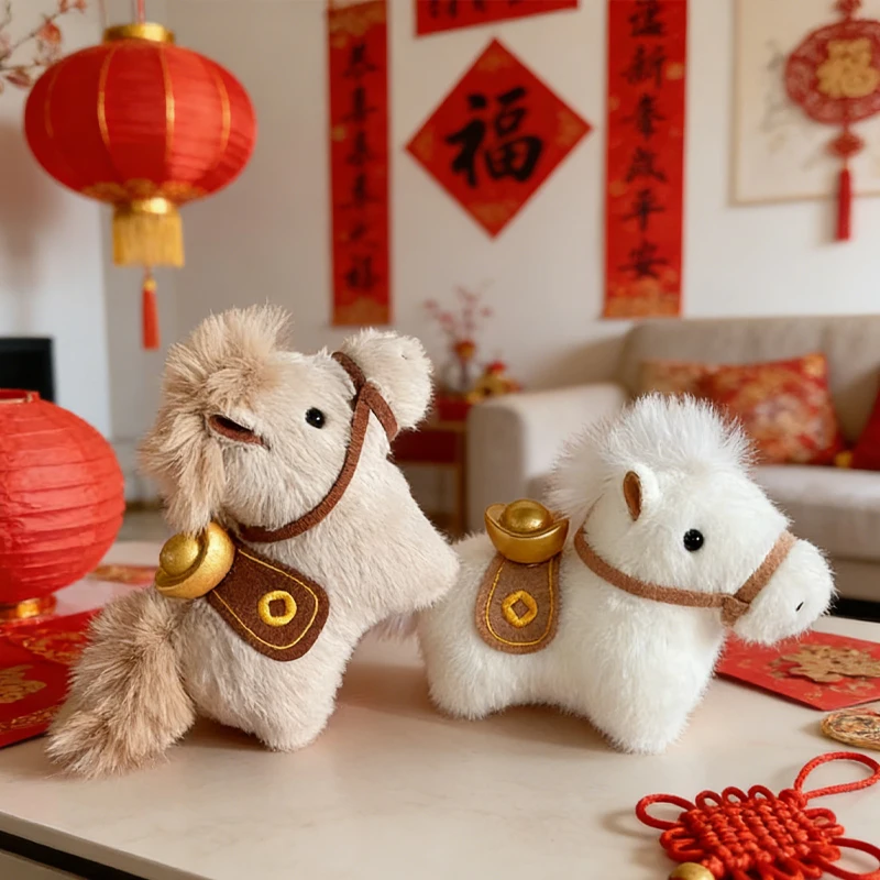 자동차 키체인 펜던트 선물 귀여운 별자리 조랑말 인형 플러시 인형 BMW 인형 가방 장식용 즉시 돈을 모으는 조랑말 펜던트