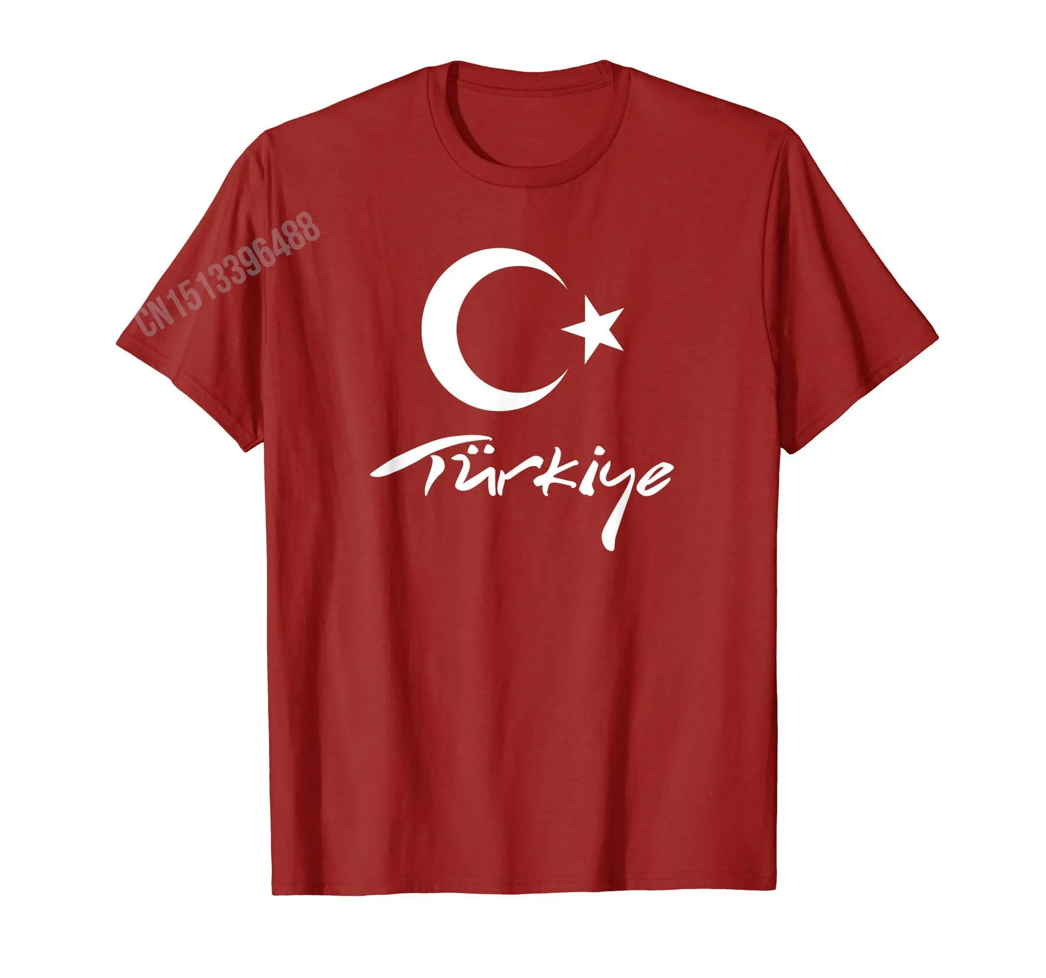 More Design Türkiye Turkey Turkish Flag Patriotic Pride T-Shirt For Men Women T Shirt Tops Cotton Tees