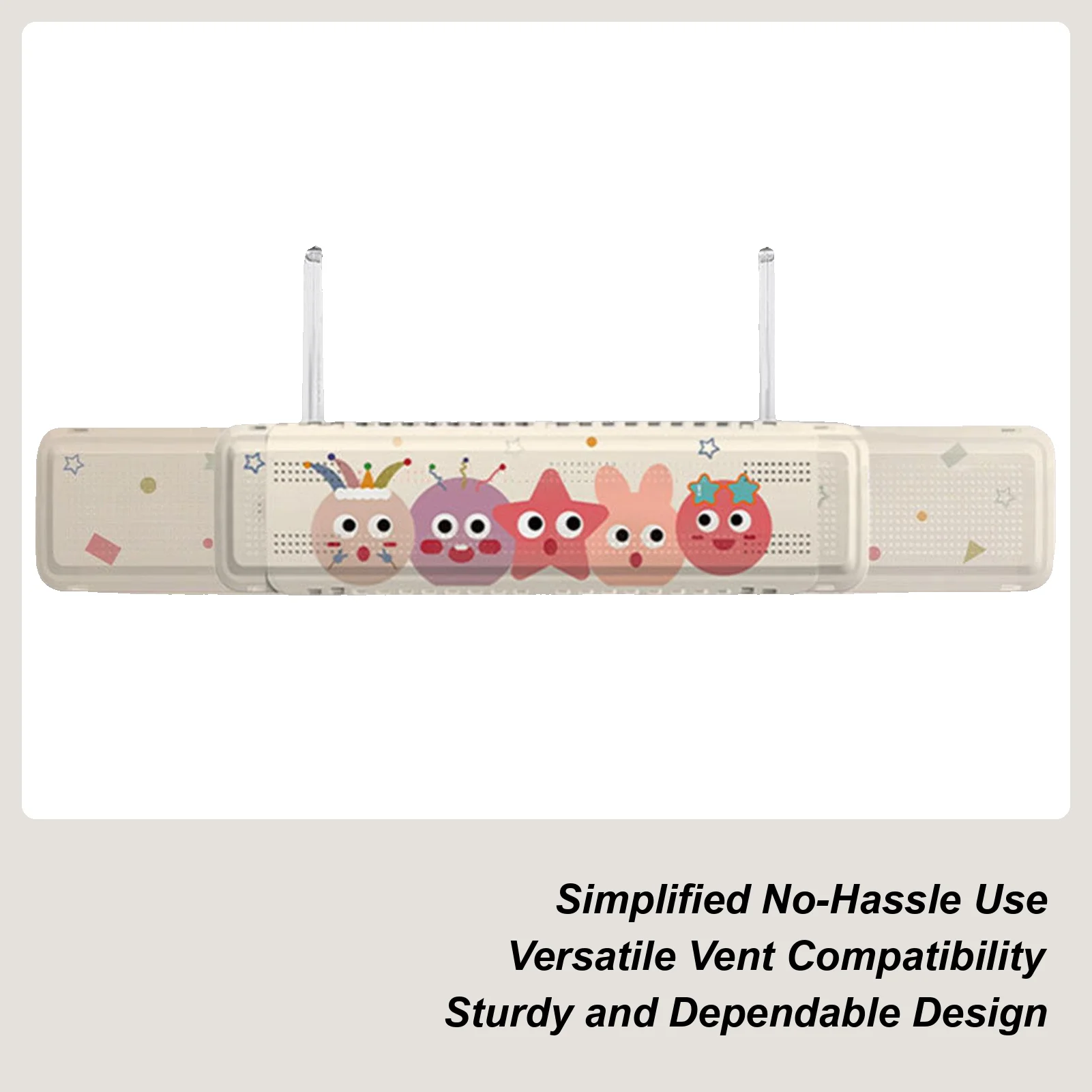 

Вентиляционный дефлектор переменного тока, регулируемый дефлектор вентиляционного отверстия переменного тока, портативный безопасный выдвижной нескользящий инструмент для окна, потолка, стены кровати
