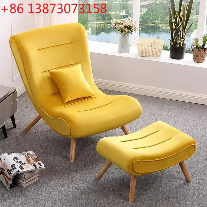 

Snail chair Lazy sofa Nordic single balcony Leisure tiger chair Light luxury back recliner