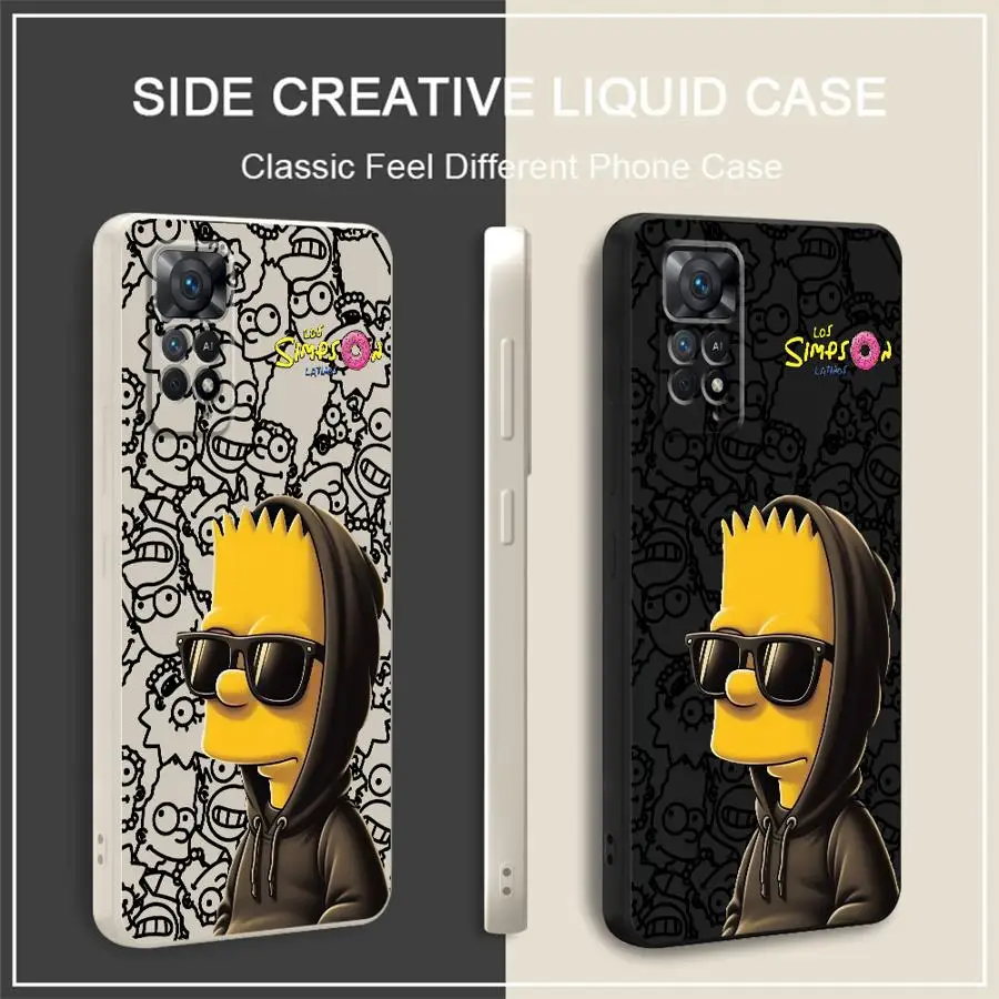 The Simpsons Cool Bart Case for Xiaomi Redmi Note 15 Pro Plus 10 Lite 11S Note 14 13 9 12 8 12S 11 14 9S Phone Cover view 3