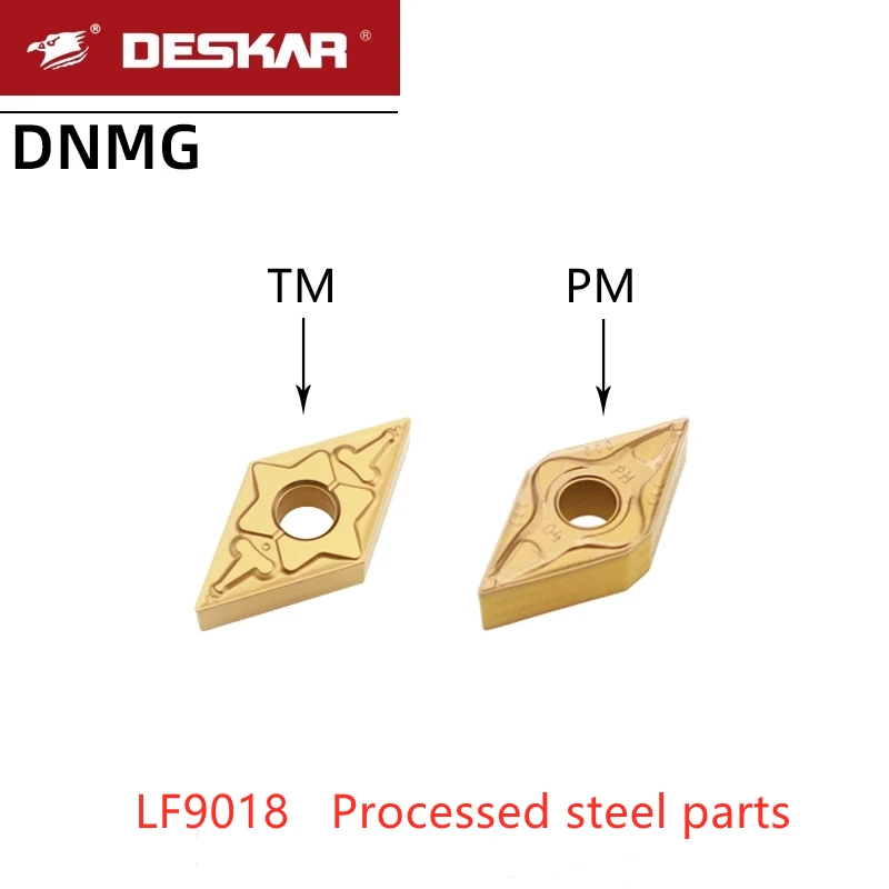 

Deskar Original Dnmg150404 Dnmg150408 Dnmg150604 Dnmg150608 Dnmg150612 Tm R-Vf Lf9018 车刀 Carbide Inserts Cnc Lathe