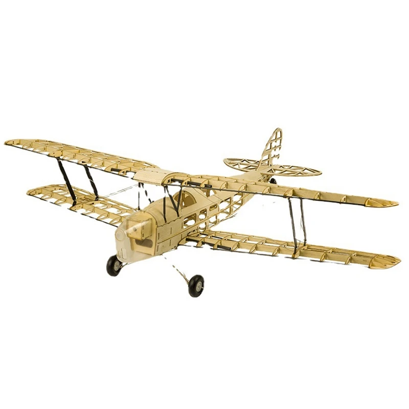 

Wood Electric Airplane Model Scale 980Mm Mini Wood Building Kit DIY Electric Aircraft RC Flying Toy