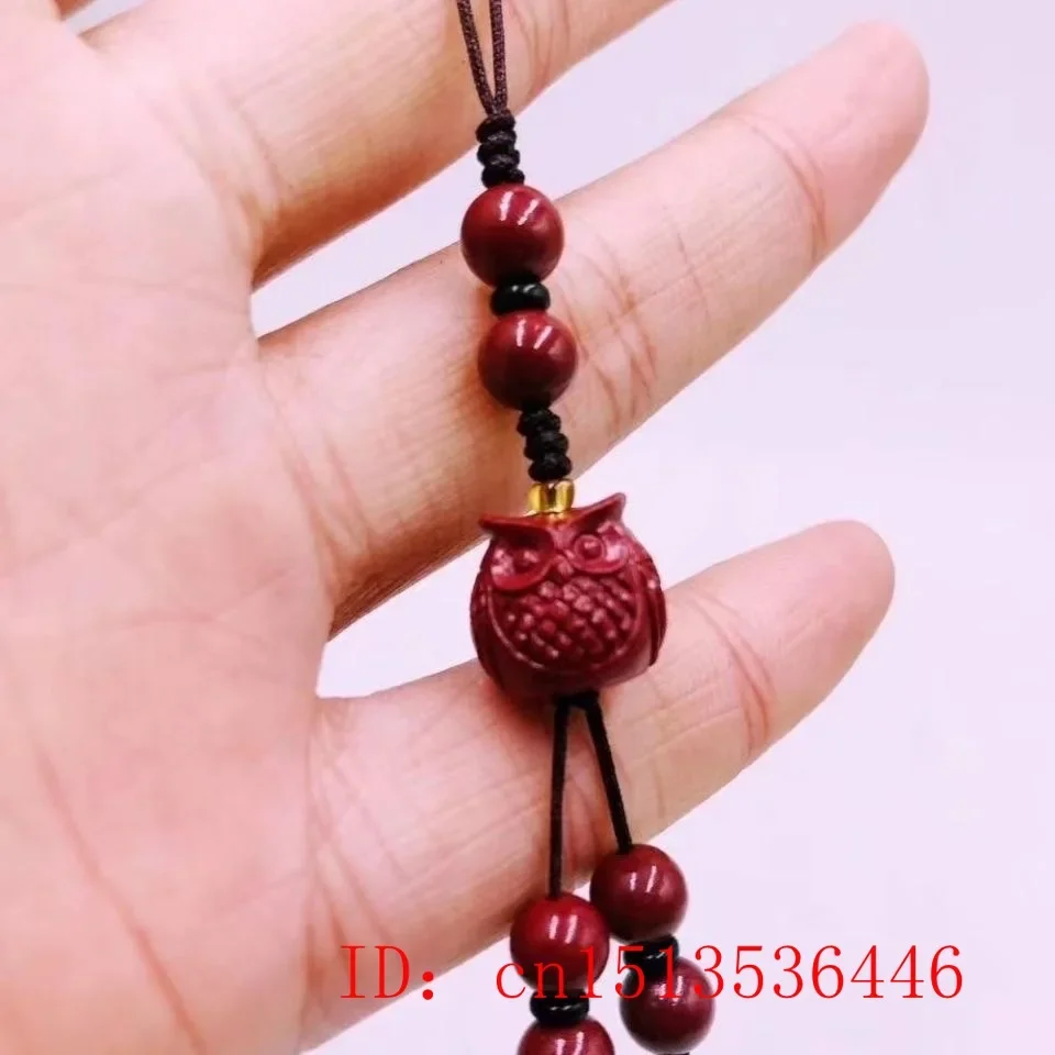 Customized Cinnabar Lotus Key Chain Organic Jewellery Carved Fashion Chinese Natural Charm Gifts Amulet Bag Buckle Pendant Red