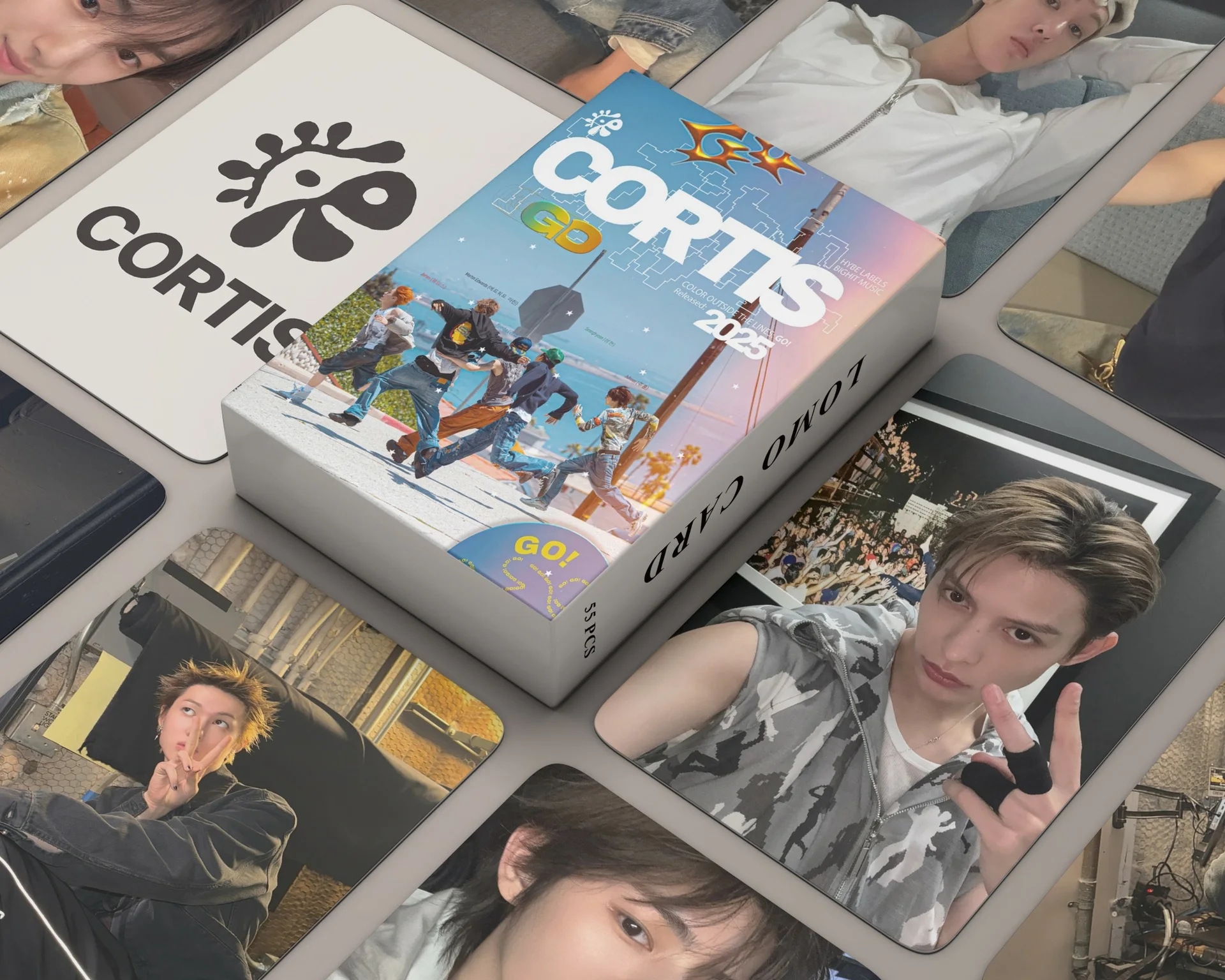 55 قطعة كورتيس مارتن اللون خارج الخطوط لومو ستار بطاقات الصور صور لومو بطاقات المشجعين جمع بطاقات مطبوعة