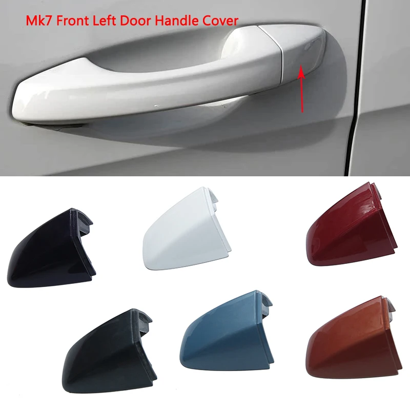 

For Volkswagen Golf 7 Atlas Teramont 19-24 CC 19-25 Audi Q3 Left Front Outer Handle Cover Mk7 Front Left Door Handle Cover