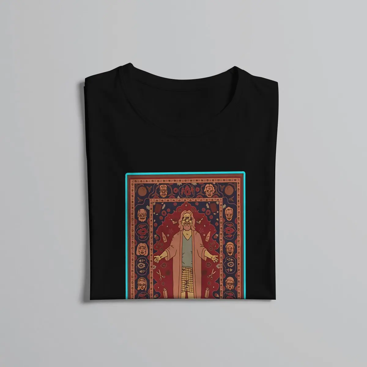 The Big Lebowski Movie His Dudeness Tshirt Graphic Men Tops Vintage Fashion Summer Polyester Clothing Harajuku T Shirt
